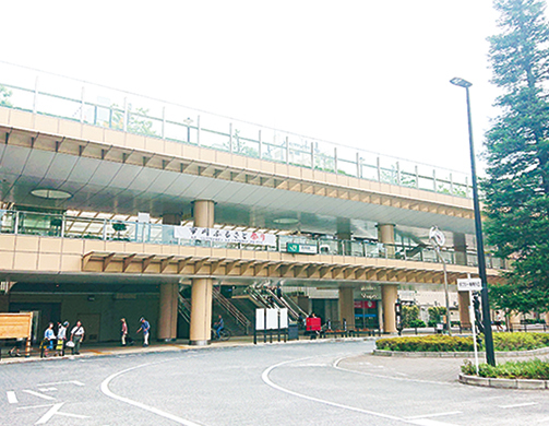 市川駅より高橋治療院へのアクセス
